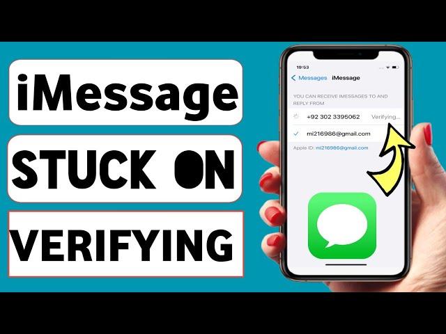 iMessage Stuck on verifying phone number / iMessage not working with phone number / iPhone iOS 18