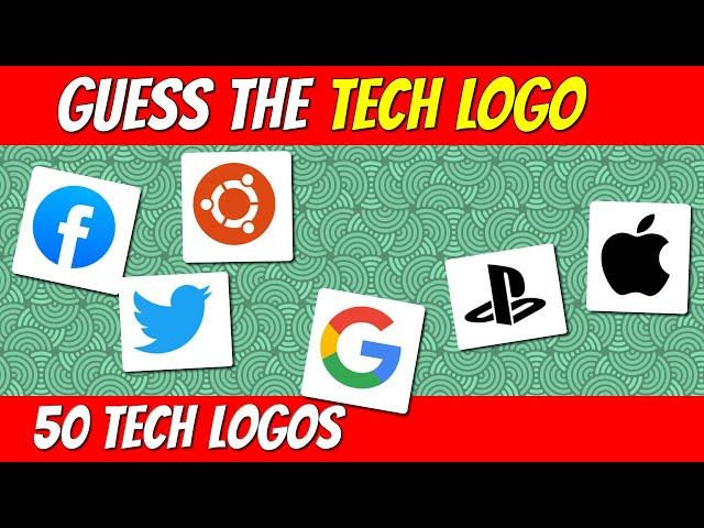 Guess the TECH LOGO | Technology quiz challenge