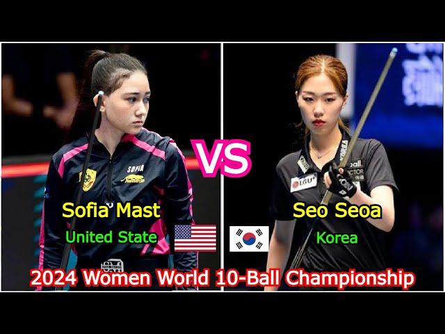 Sofia Mast ️ Seo Seoa |  2024 VenBilliards WPA Women World 10-Ball Championship - Last 8