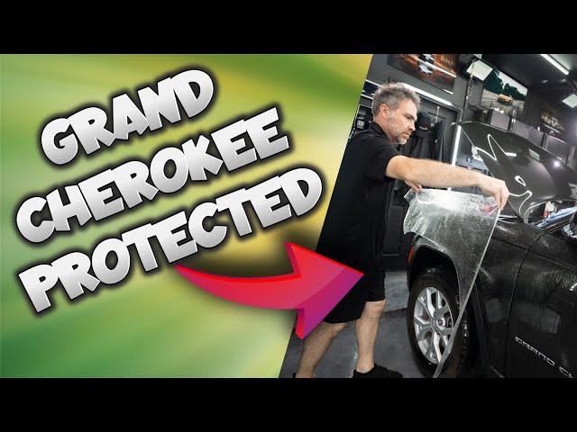 2023 Jeep Grand Cherokee PPF/clear bra install process in Copperas Cove/Killeen/Harker Heights