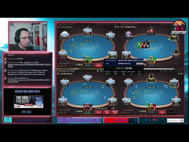 PLO Rush and Cash -Can I Beat the Deck?🃏 #GGpoker w1 07/01 fr/ita/en !tips !discord !results