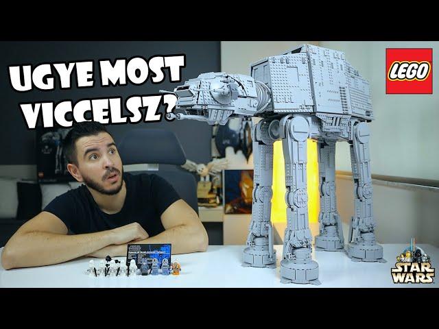 EZ lenne a legjobb STAR WARS szett valaha?|| LEGO 75313 UCS AT-AT lépegető