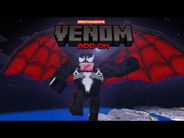 Venom ADDON - Minecraft BEDROCK 1.21.30