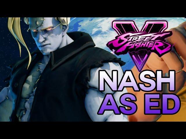 SFV - Nash as Ed Moveswap Street Fighter 5