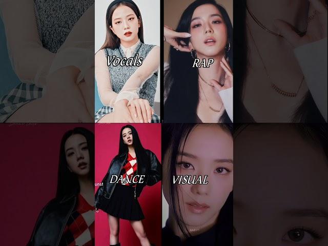 Blackpink Jisoo Vocal Vs Rap Vs Dance Vs Visual #shorts #blackpink #jisoo #kimjisoo #edit