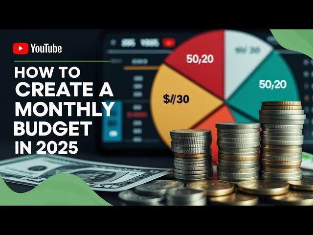 How to Create a Monthly Budget in 2025 | Master Your Money Today! @SmartmoneywithJim1