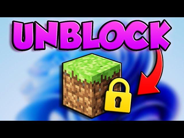 How To Play Minecraft On School Chromebook! (UNBLOCKABLE)