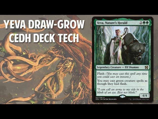 Yeva Draw-Grow cEDH Commander Deck Tech