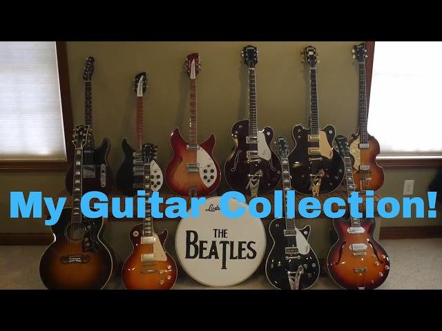 My Guitar Collection! Beatles Themed