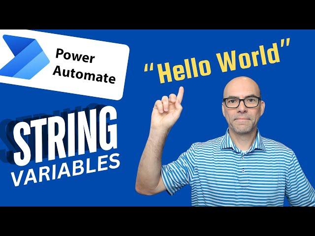 Power Automate: Strings and Append to String (working with variables)