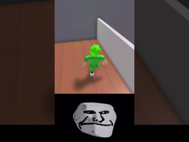 Roblox IQ Moment (Troll Face Meme) #shorts