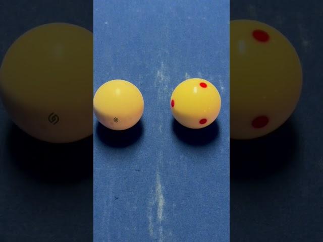 Aramith cue balls. Pro Cup and Tournament Magnetic side by side.