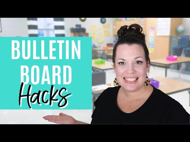 5 ways to make putting up a bulletin board take less time