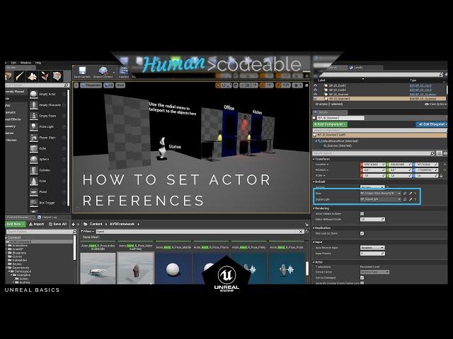 UE4 creating actor references - Blueprint communication, 4 different approaches inside of Unreal