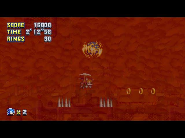 Sonic Mania Plus (PS4) - Oil Ocean Zone 2 ( Secret Sub)