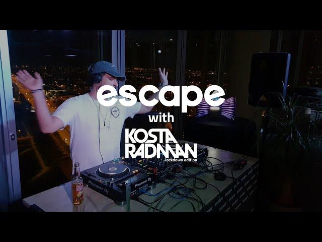 KOSTA RADMAN @ Sky Office, Zagreb for ESCAPE SESSIONS - lockdown edition