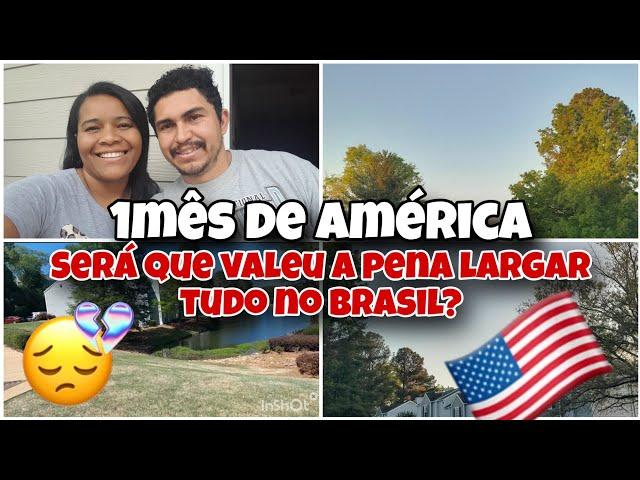  COMO  ESTA SENDO A EXPERIÊNCIA / PRIMEIRO MÊS DE AMÉRICA SERÁ QUE VALE A PELA #eua