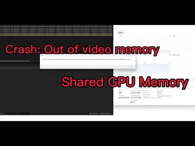 Unreal Engine 5.3.1 Structure Bug - Out of video memory (Reproduce)