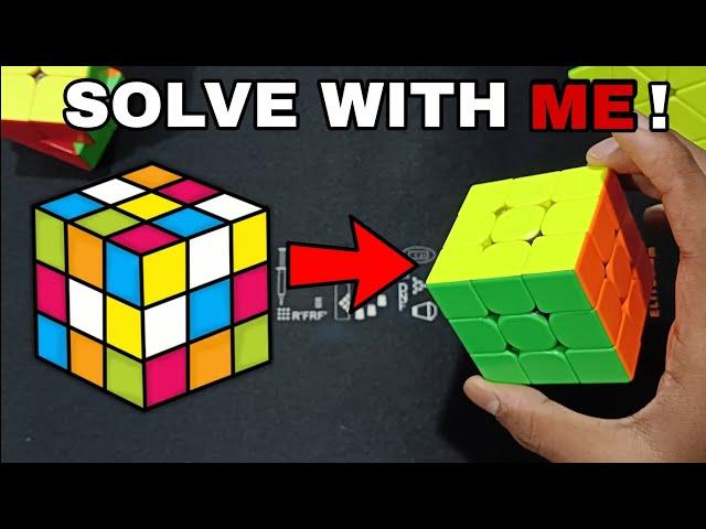 Live · Solve a Rubik's cube  | with CuberDeep