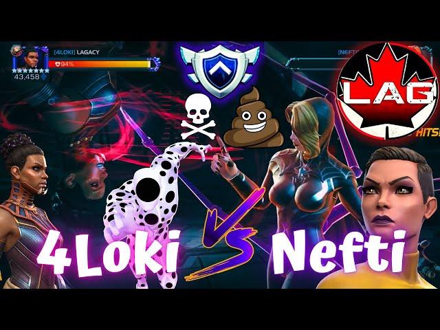 AW Season 52 Debut 4Loki vs Nefti! Getting Cooked By The New Tactic! Eating Special 3s! - MCOC