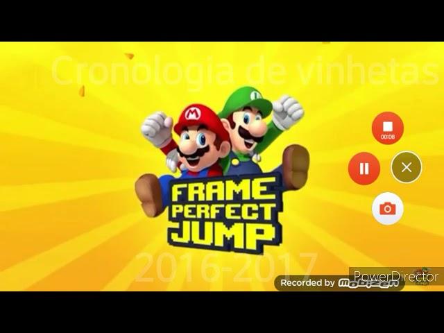 Cronologia de Vinhetas do frame perfect jump (2016-2017)