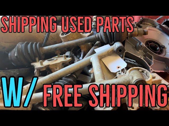 How I Use Ebay Free Shipping With Used Parts | ATV Parts