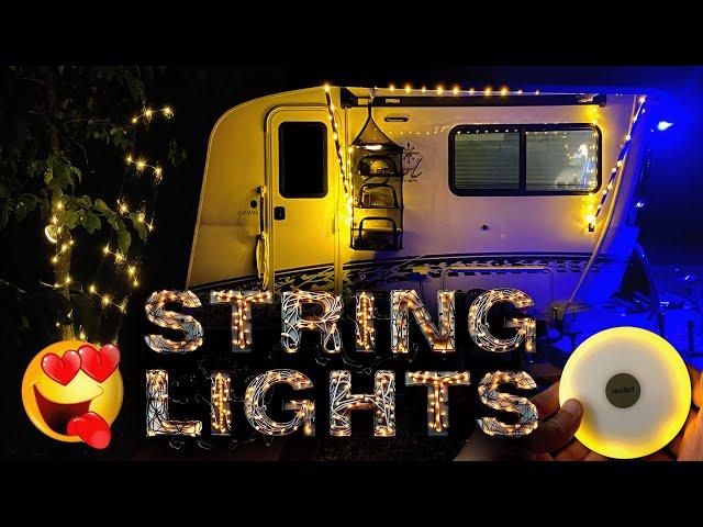 OUR FAVORITE CAMPING STRING LIGHTs, THESE ARE THE BEST ️‍