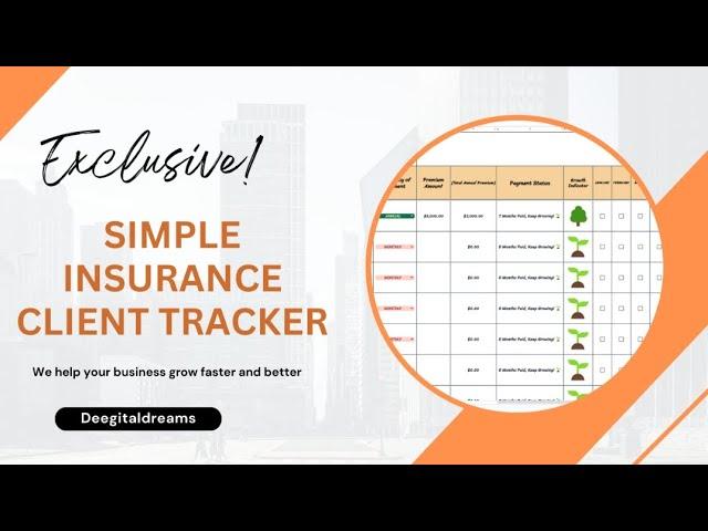 How to Manage Insurance Clients Effectively: Insurance Client Tracker