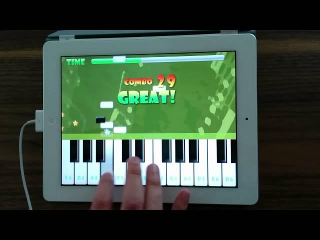 Learn to play "Flower Waltz" (Tchaikovsky) with Piano Master - tutorial for iPhone Android iPad