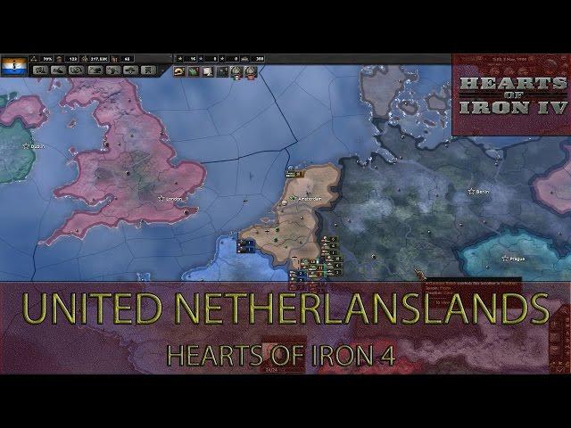 Hearts Of Iron 4  - United Netherlands Achievement Guide