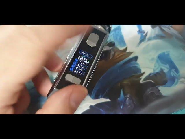 How to lock wattage in Geekvape Aegis Solo 2(S100)