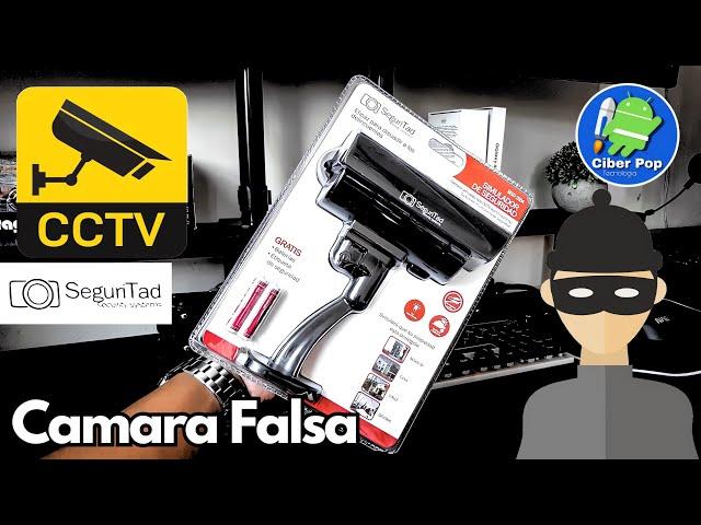 ¡Cámara de seguridad falsa por SOLO $100 pesos! Protege tu hogar sin gastar una fortuna