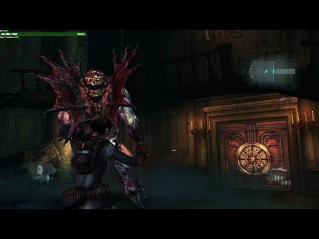 [Resident Evil: Revelations] Jack Norman Boss Fight | Infernal, No Damage, No Rocket Launcher