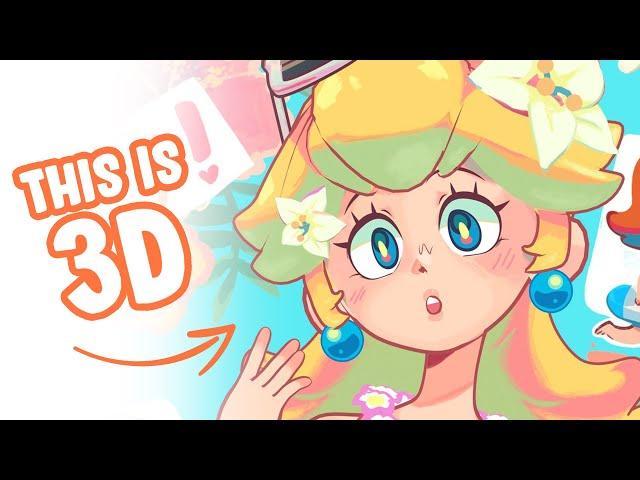 Getting that 2D look in 3D! 