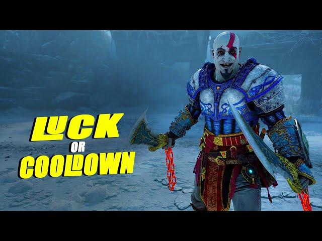 1000 Luck vs 1000 Cooldown Kratos  God Of War Ragnarok