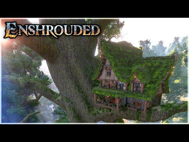 Enshrouded: Building a Big Treehouse in Blackmire Forest