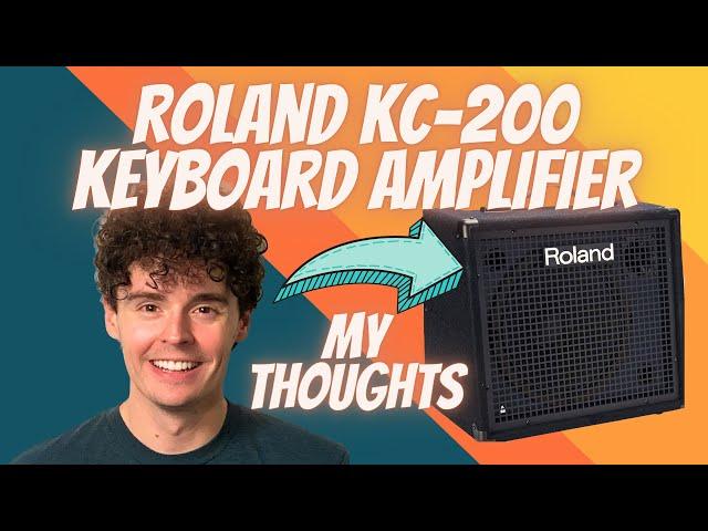 Roland KC-200 4 Channel Mixing Keyboard Amplifier (Review)