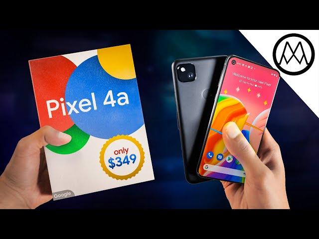 Google Pixel 4a Unboxing - Ridiculous.