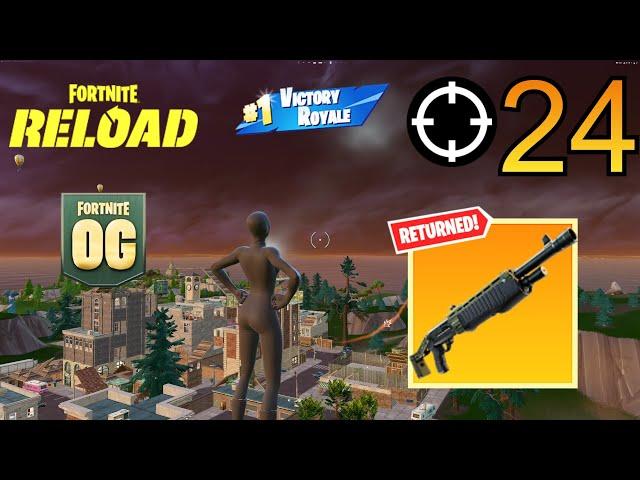 Fortnite OG Reload High Kill Gameplay Solo vs Squad (Chapter5 Season 4)