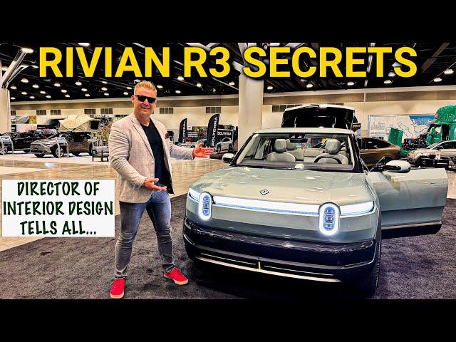 The Rivian R3 Story REVEALED By Top Designer!  Full Interview!