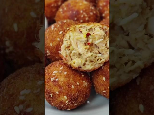 Unique Eggs & Chicken Cheesy Balls  @mamagician