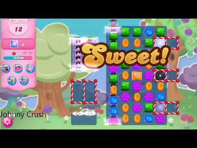 Candy Crush Saga LEVEL 6417 NO BOOSTERS (hardest level of the episode