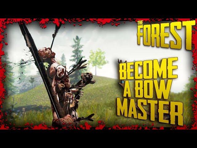 How to DODGE, hit EVERYTIME & fight close range with the BOW | The Forest