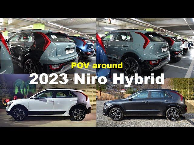 2023 KIA Niro hybrid color portfolio