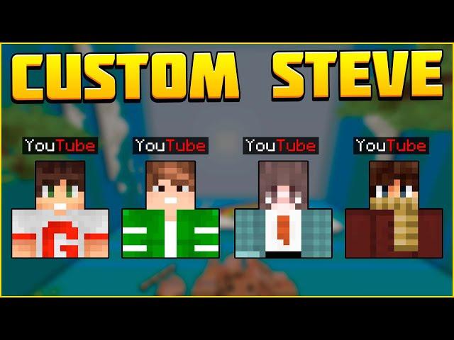 4 ЮТУБЕРА В КСК! КТО ПОБЕДИТ!? Майнкрафт Custom Steve Chaos