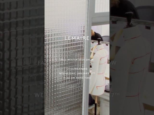 LEMAIRE F/W 2024/2025 teaser 01