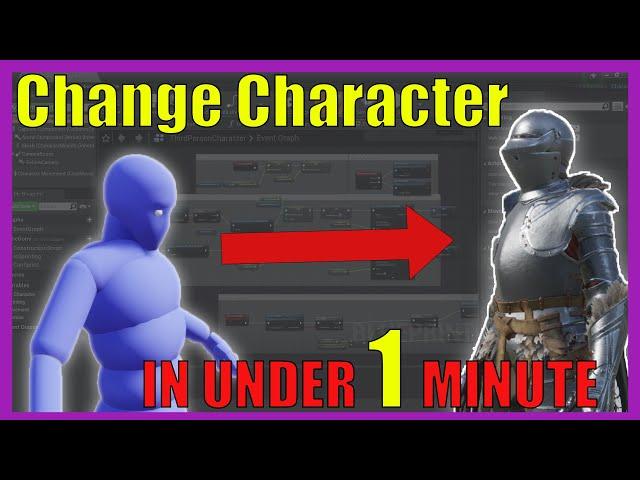 How To REPLACE Advanced Locomotion V4 (ALS) Character in UE4/UE5