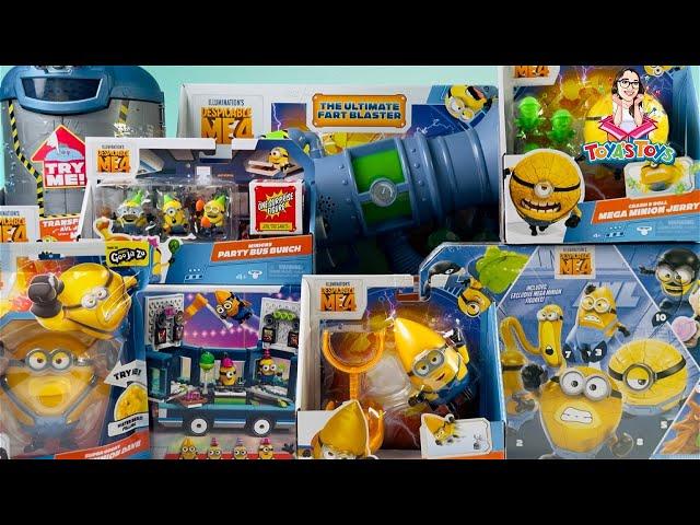 Unboxing and Review of Despicable Me 4 Toys Collection