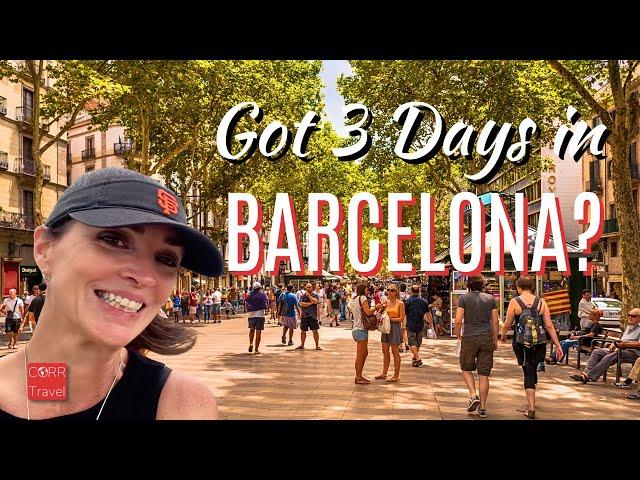 How to Spend 3 Days in Barcelona Spain Alone   | Barcelona Solo Trip