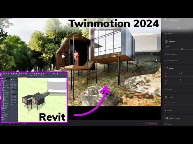 From Revit to Twinmotion ... in 34 Minutes !